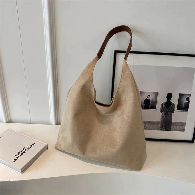 Women's Suede Shoulder Bag