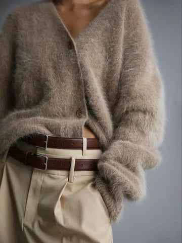 Women’s V-Neck Cashmere Cardigan