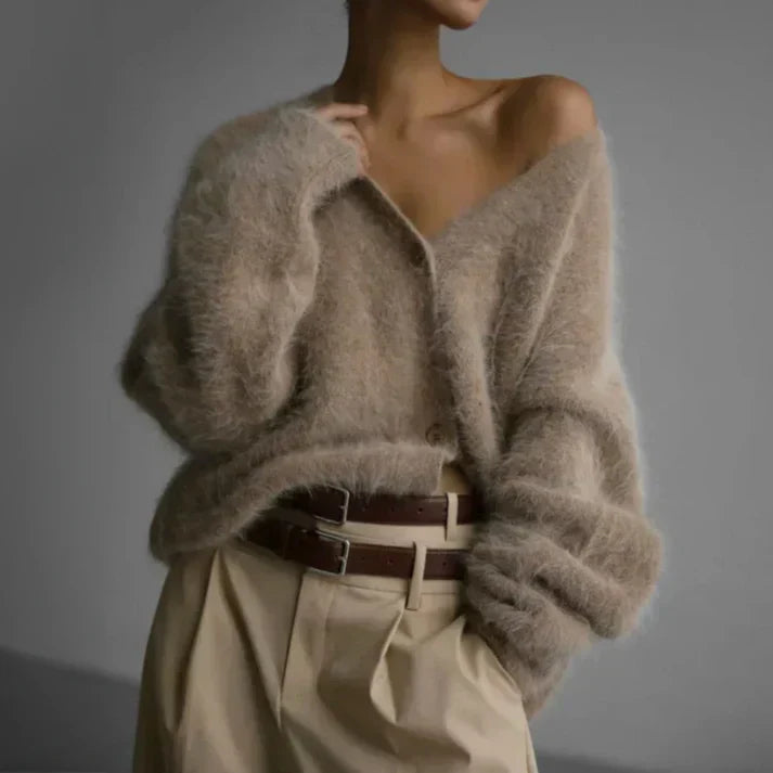 Women’s V-Neck Cashmere Cardigan