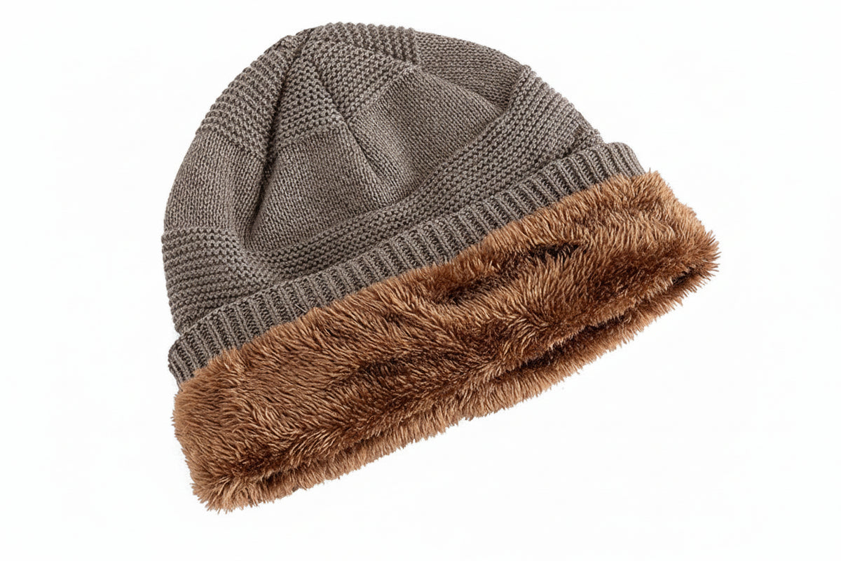 Warm Fleece-Lined Beanie