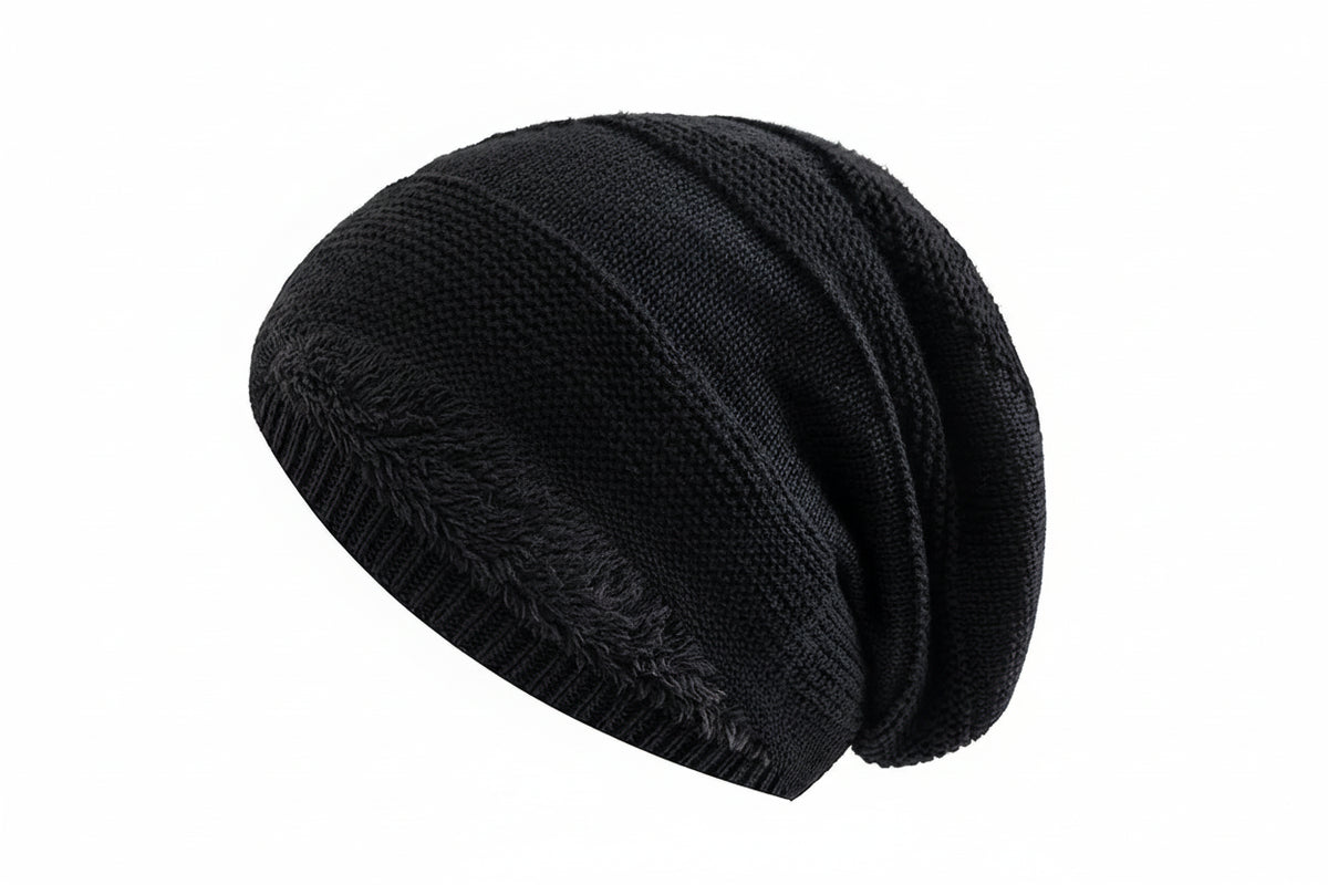 Warm Fleece-Lined Beanie