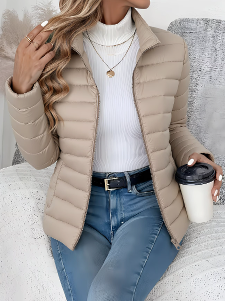 Women’s Water-Repellent Quilted Jacket