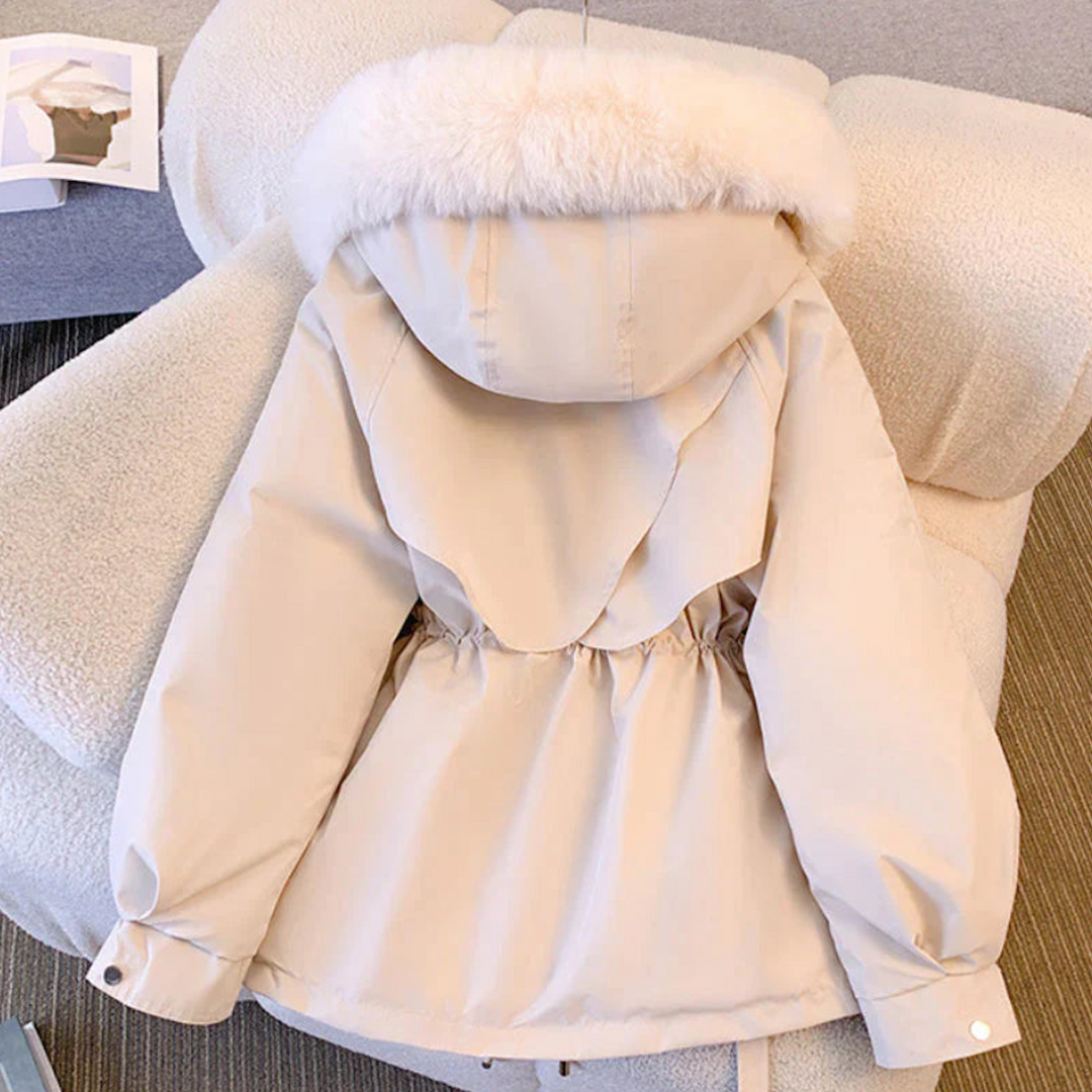 Women’s Winter Coat with Fur Collar