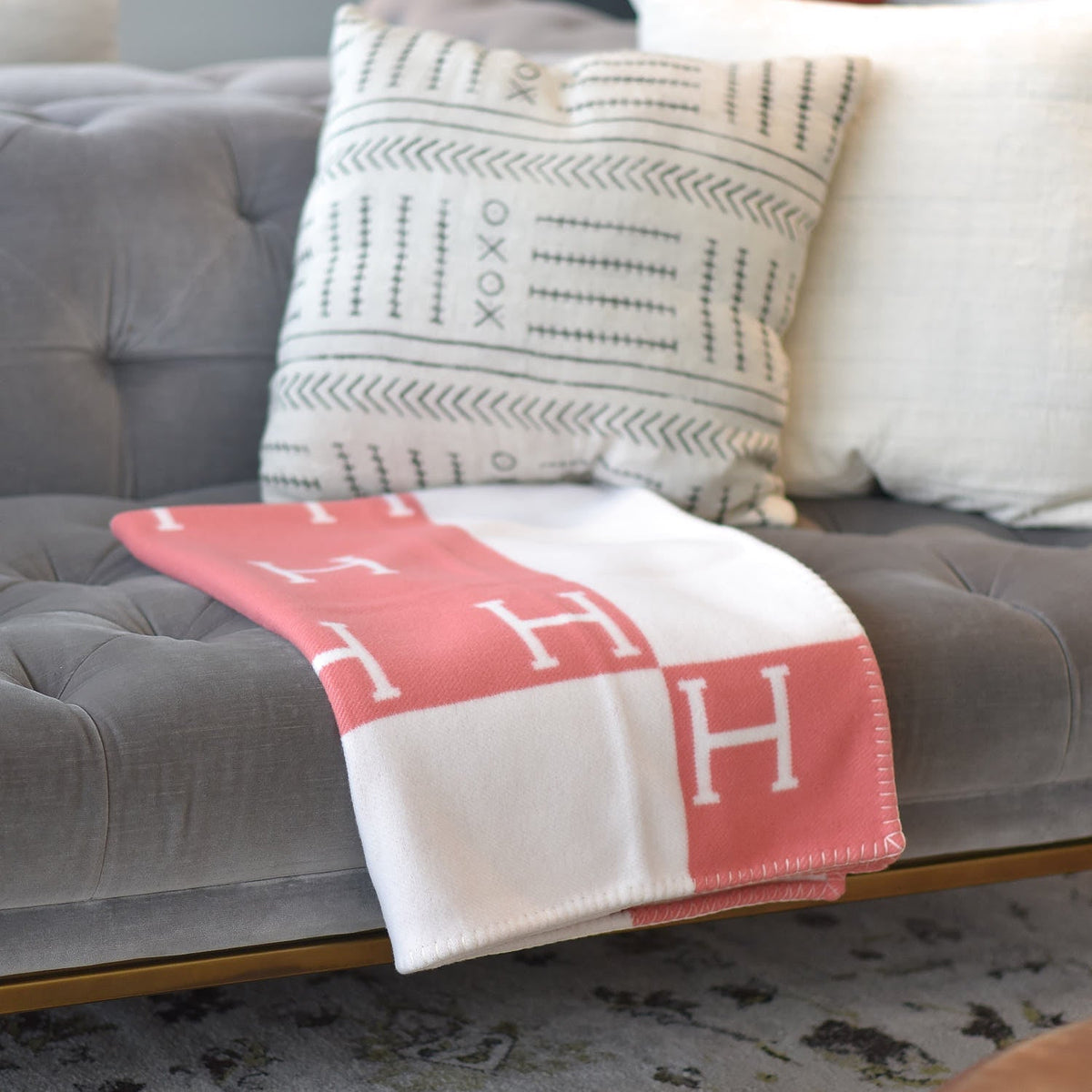 Cashmere Sofa Throw Blanket