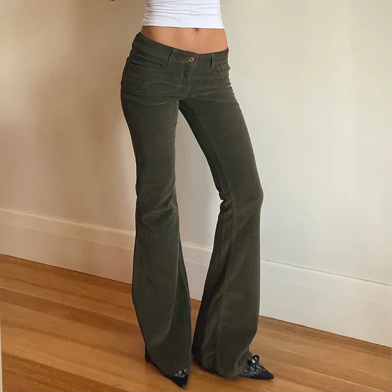 Women’s Flared Corduroy Pants