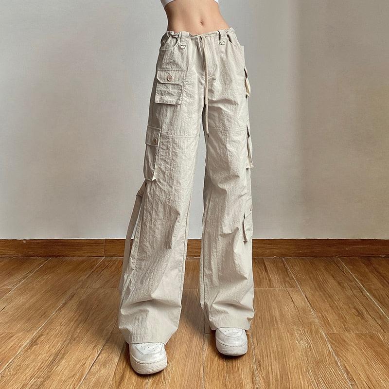 Women's Low-Rise Cargo Pants