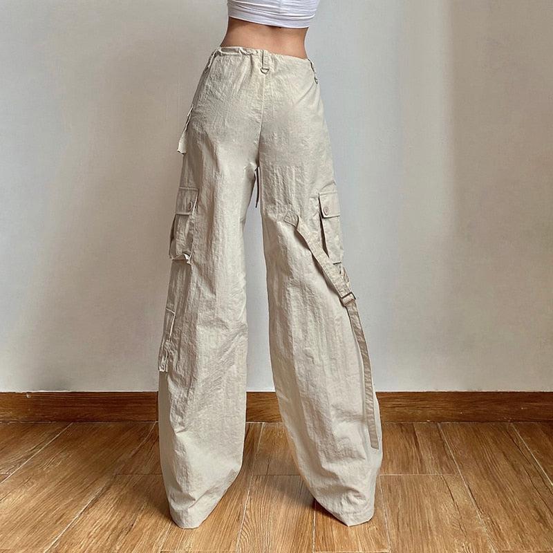 Women's Low-Rise Cargo Pants
