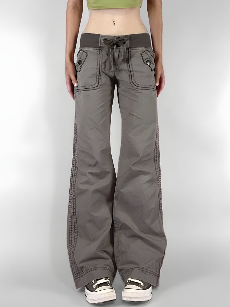 Women’s Low-Rise Drawstring Pants