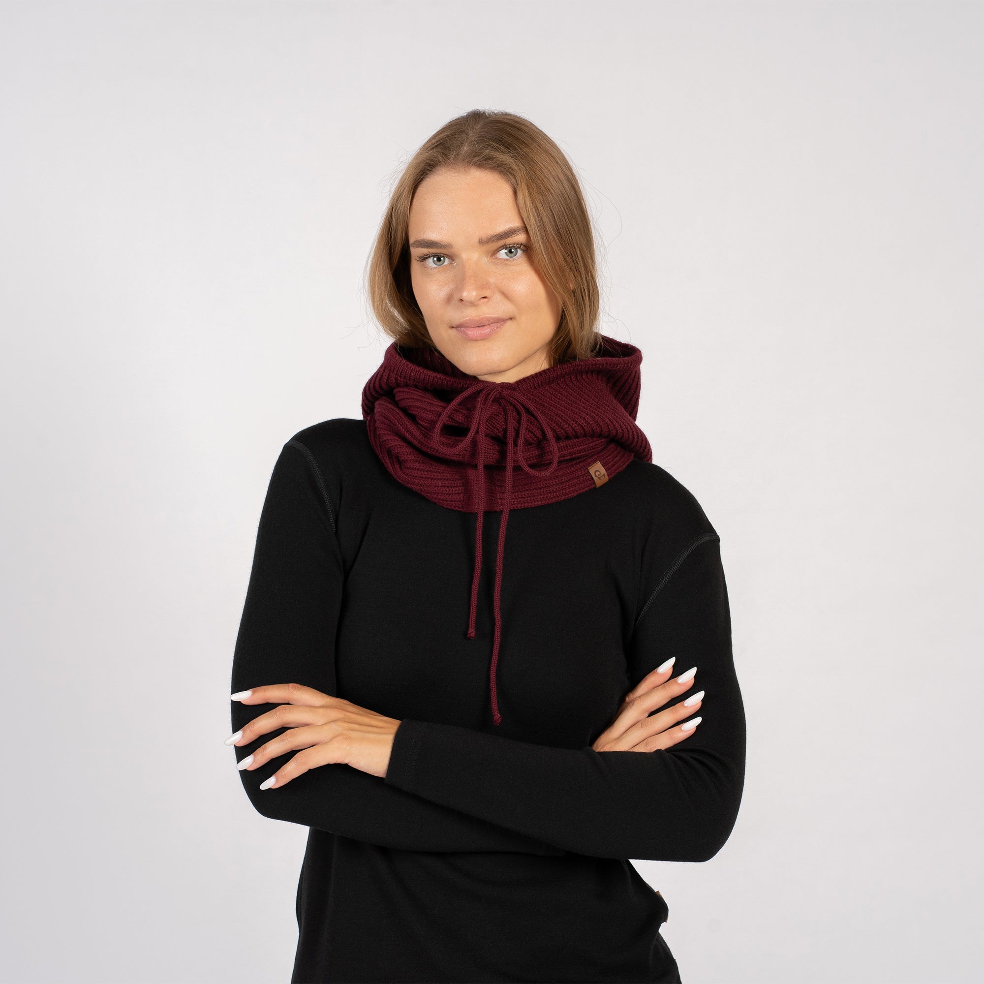 Women's Knitted Hood Balaclava