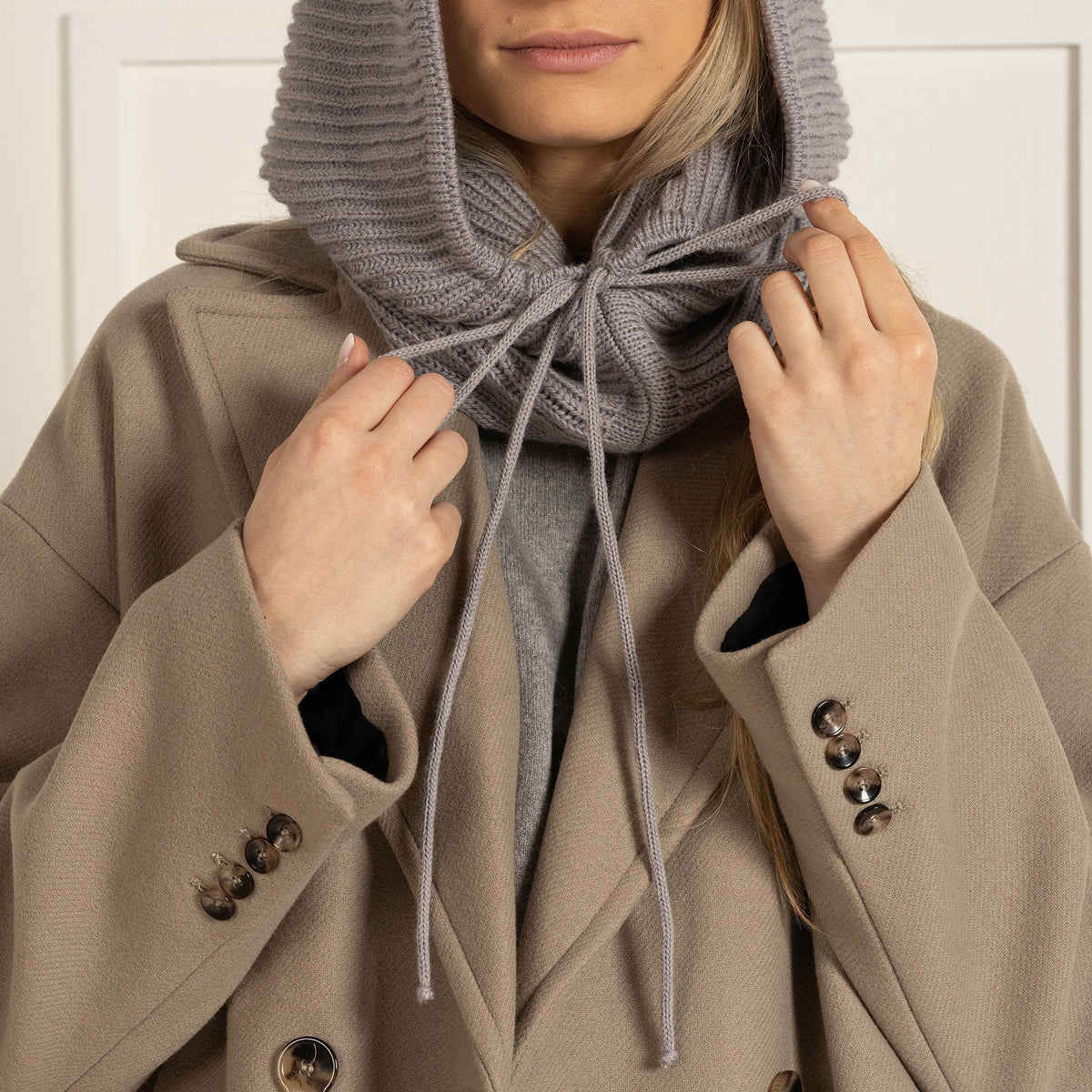 Women's Knitted Hood Balaclava