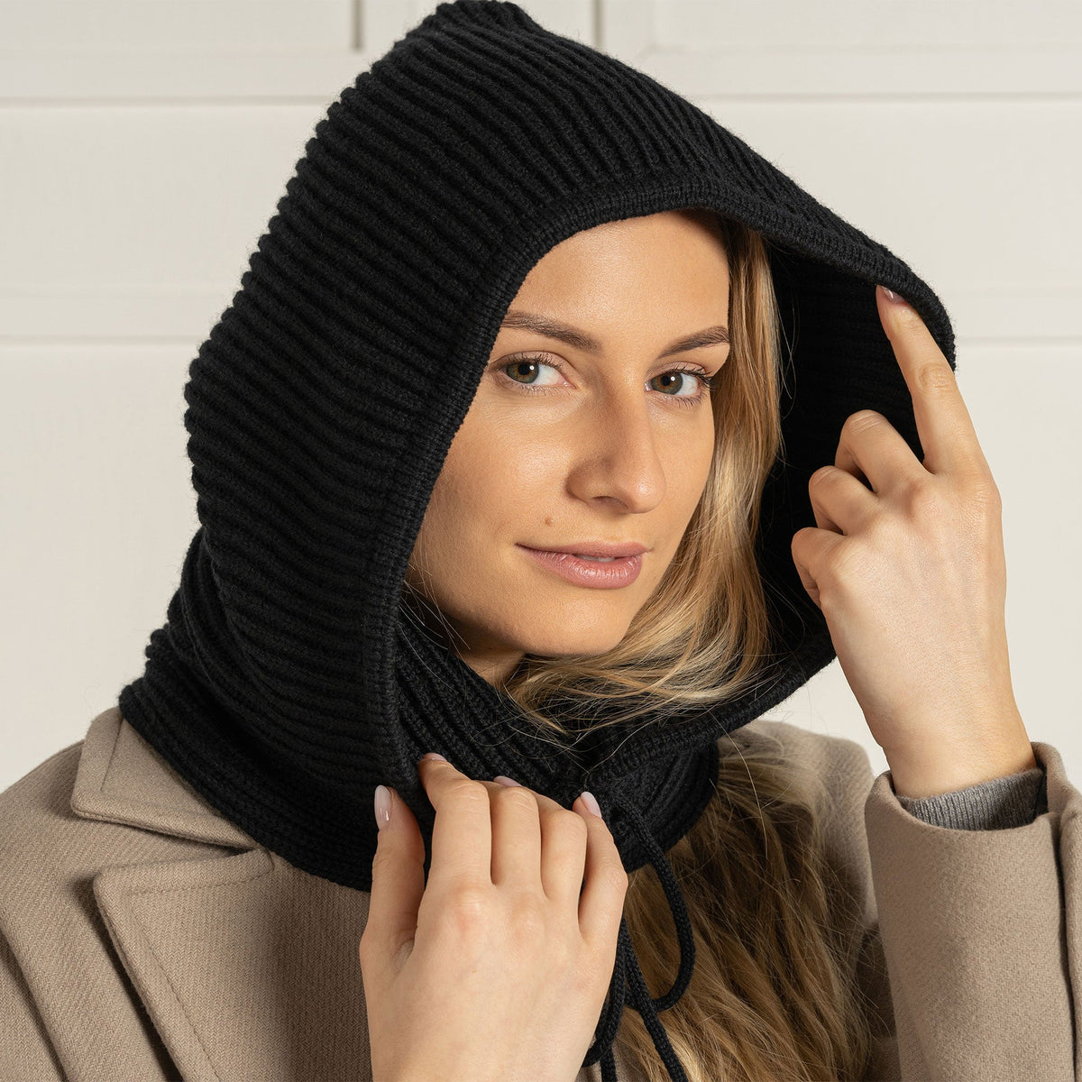 Women's Knitted Hood Balaclava