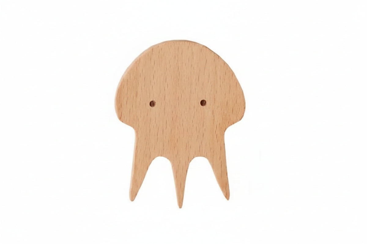 Wooden Animal Wall Hooks