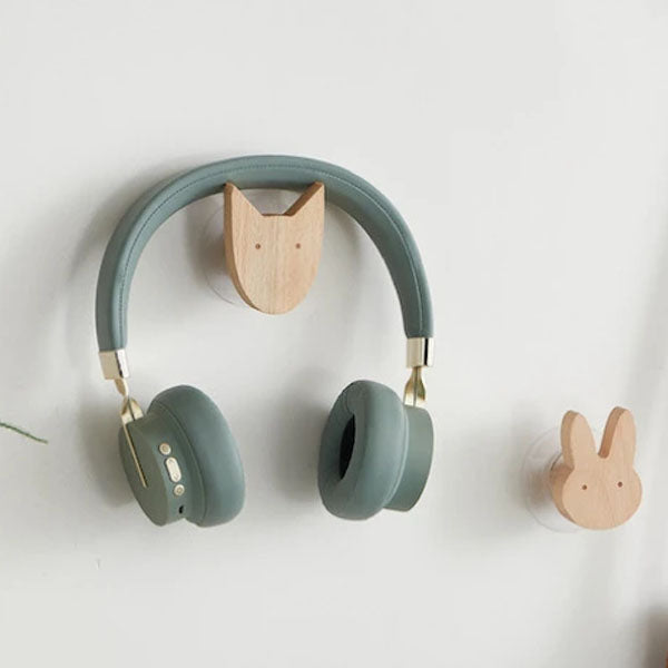 Wooden Animal Wall Hooks