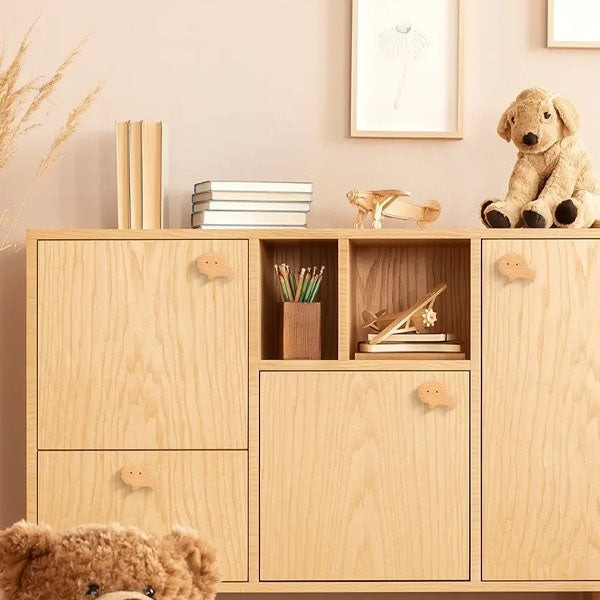 Wooden Animal Wall Hooks
