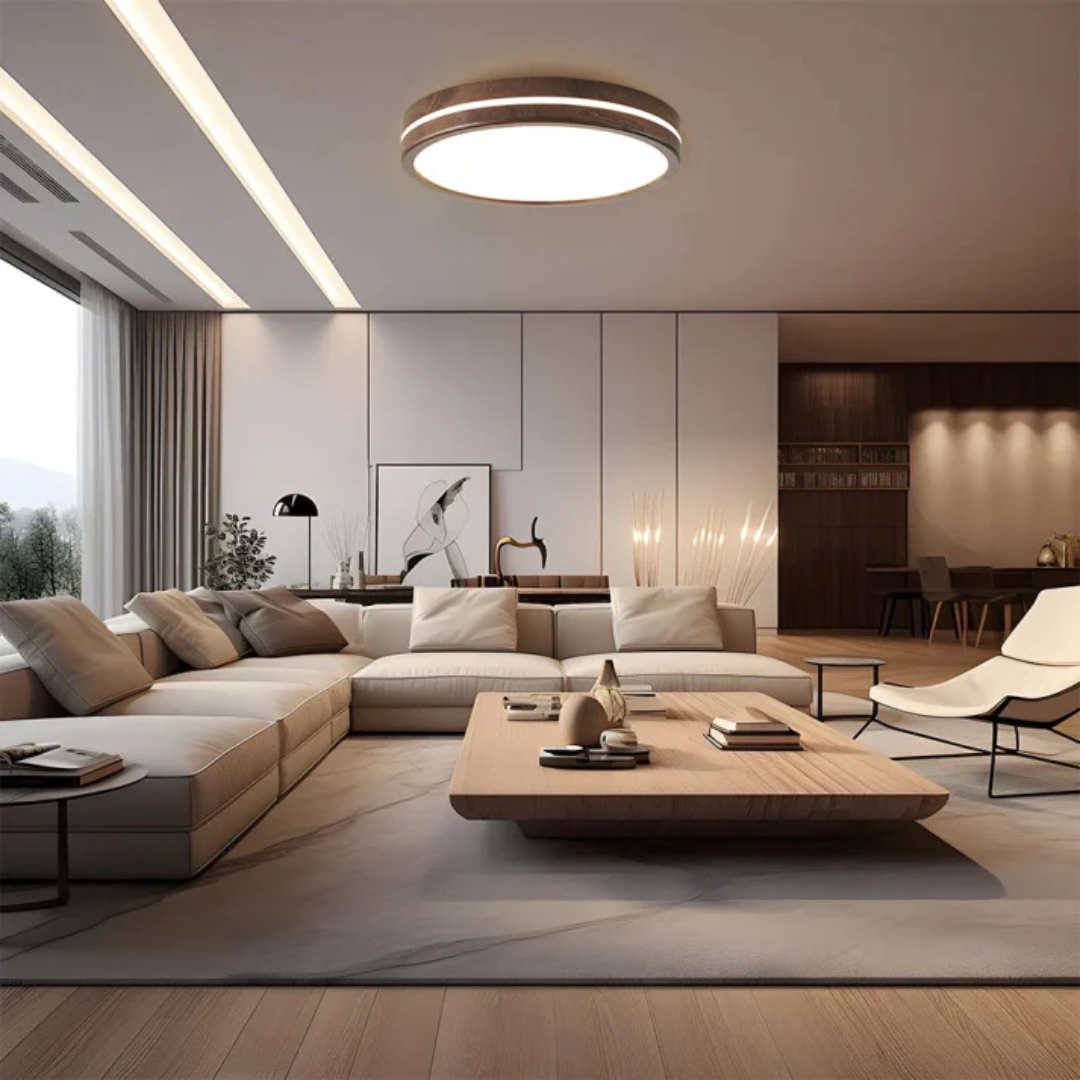Wooden LED Ceiling Light