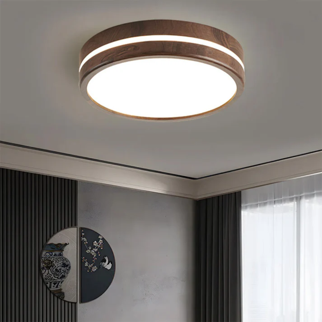 Wooden LED Ceiling Light