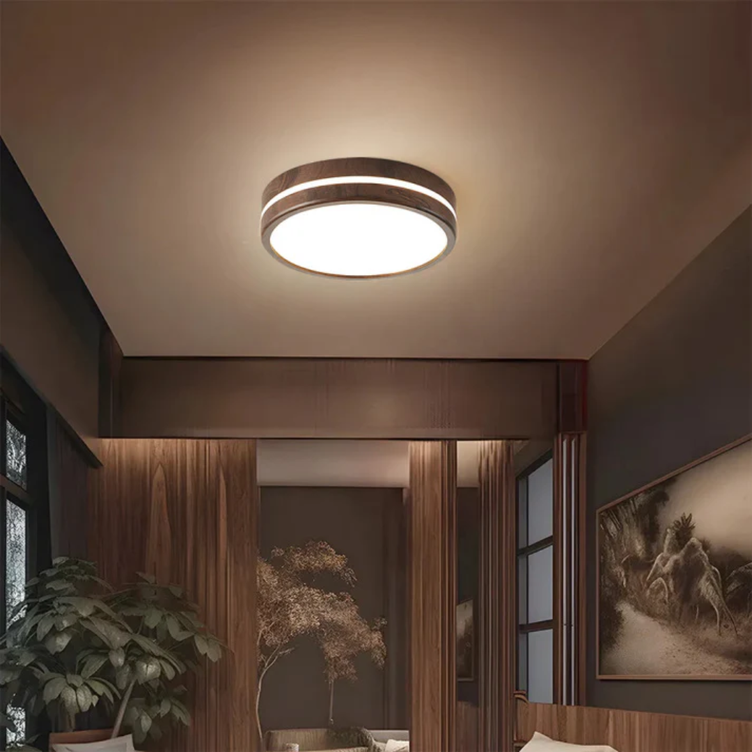 Wooden LED Ceiling Light