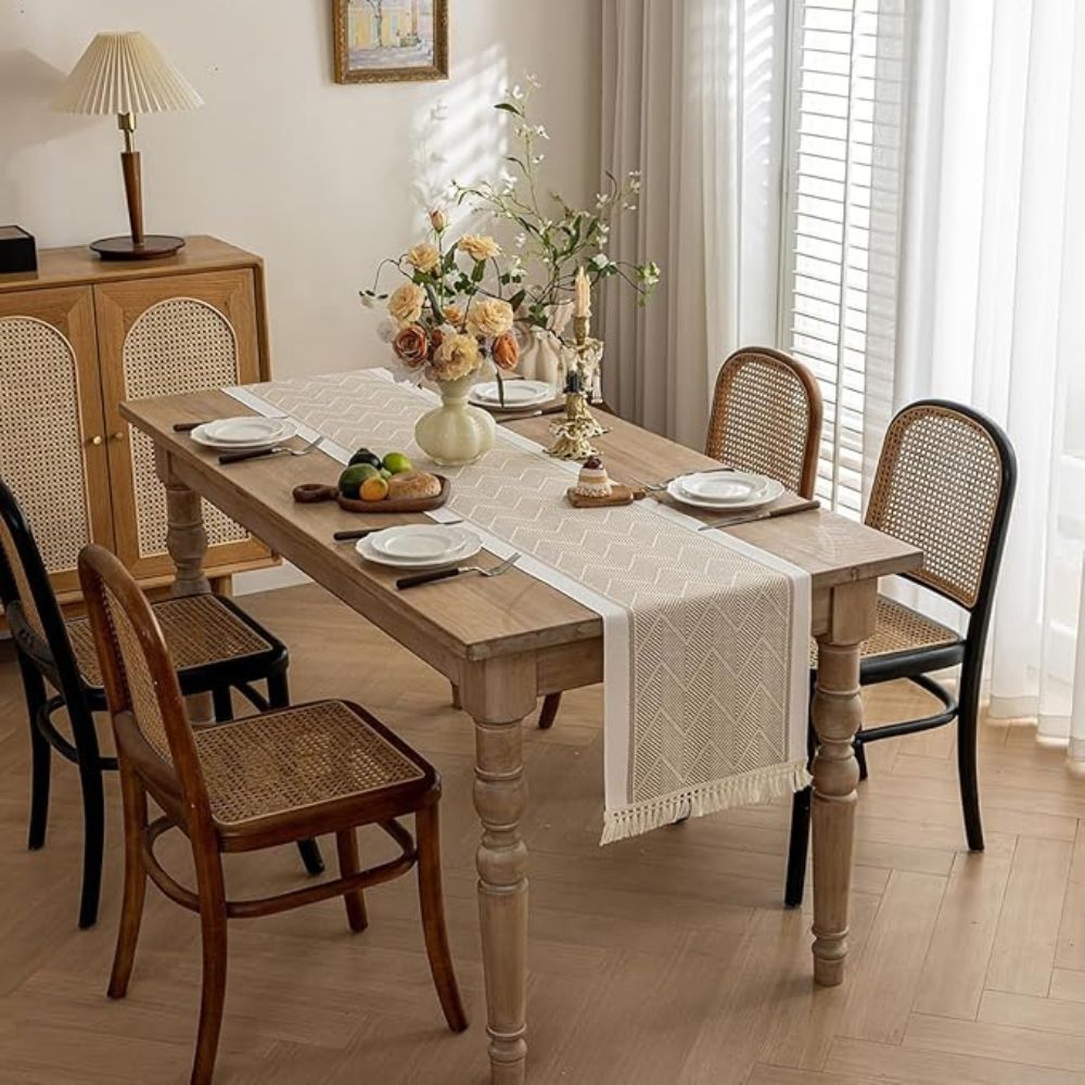 Woven Microfibre Table Runner