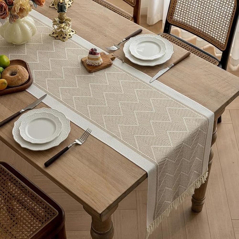 Woven Microfibre Table Runner