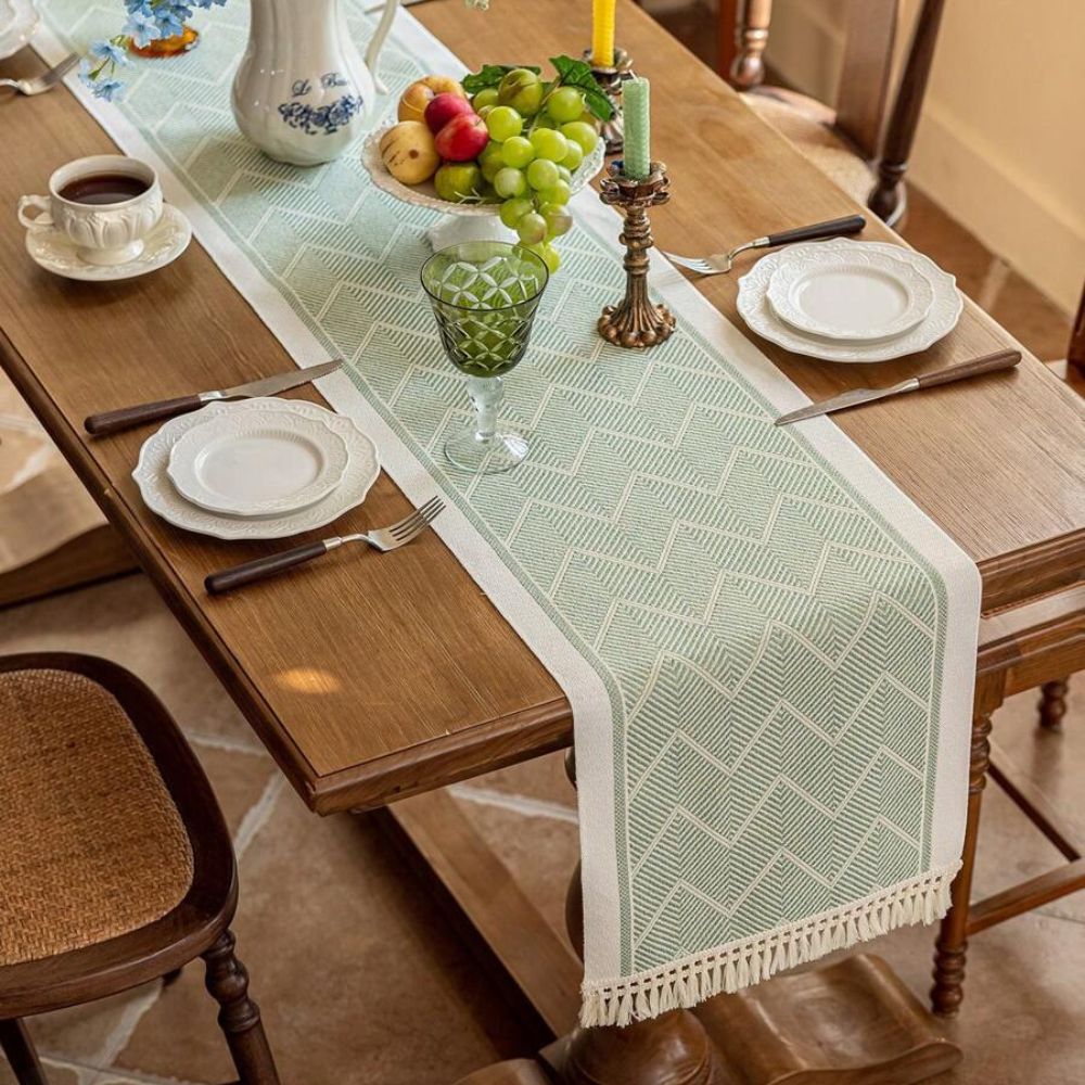 Woven Microfibre Table Runner