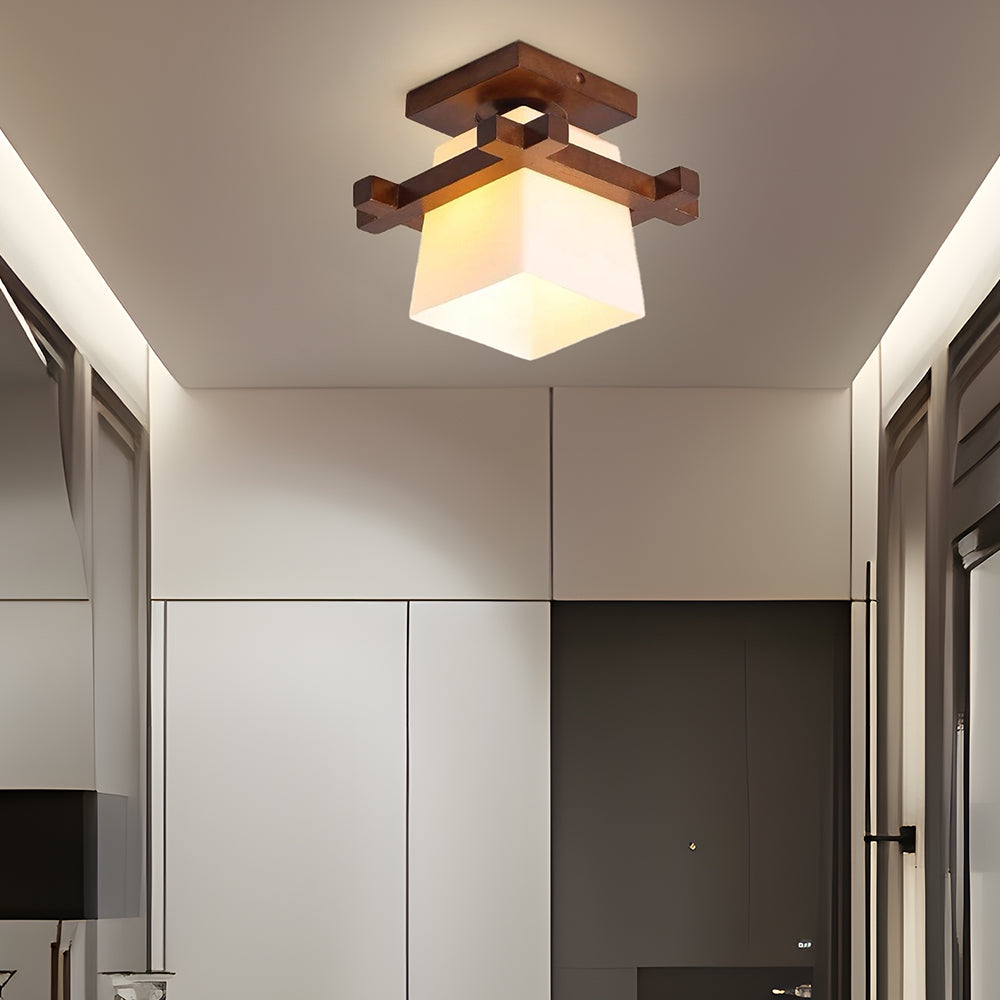 Zen-Inspired Japanese Style Ceiling Lamp