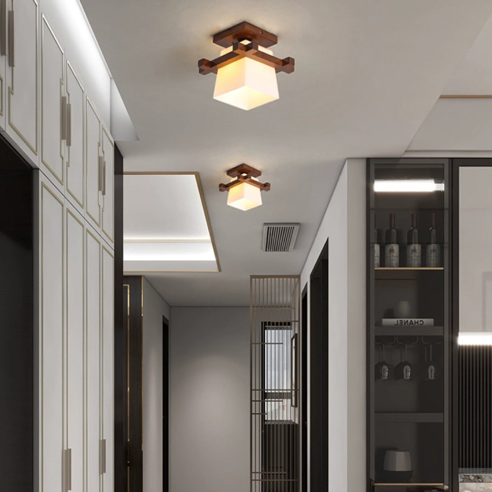Zen-Inspired Japanese Style Ceiling Lamp