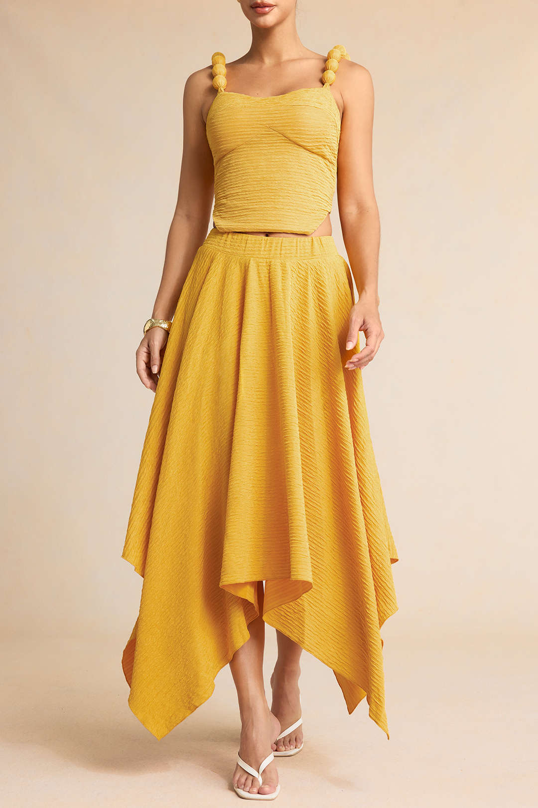 Women’s Textured Asymmetrical Skirt