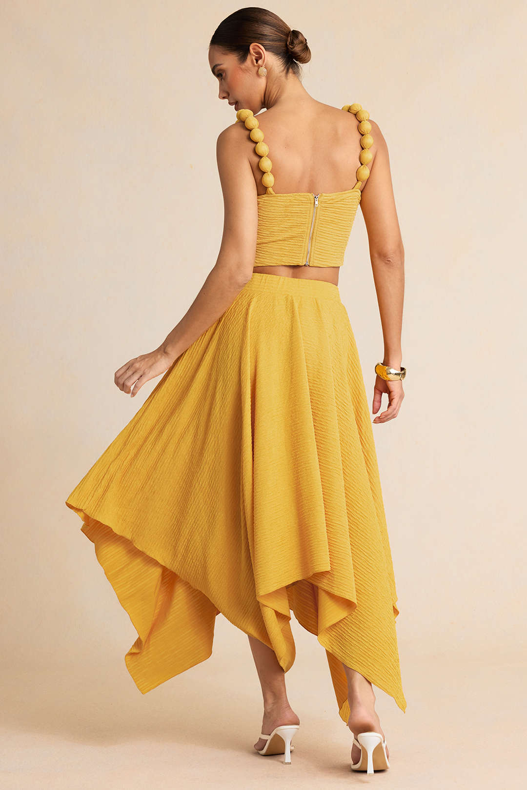 Women’s Textured Asymmetrical Skirt