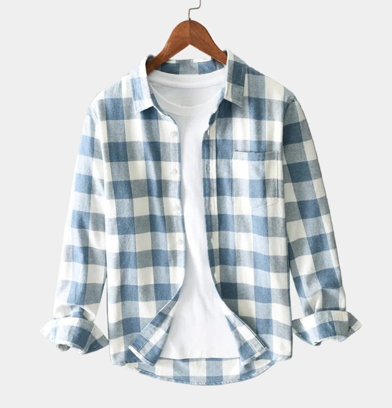 Men's Long Sleeve Check Shirt