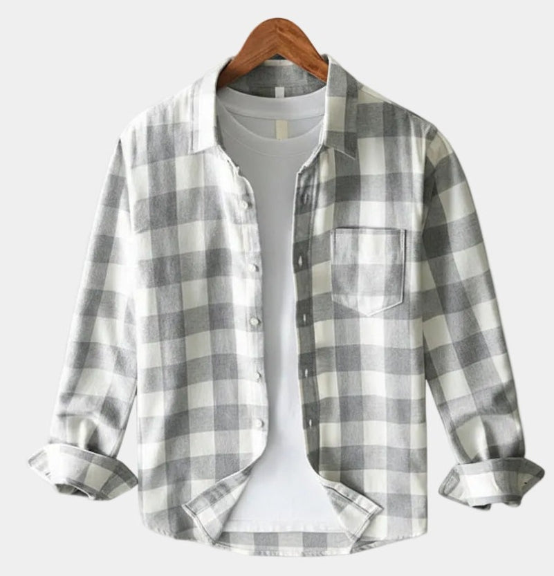 Men's Long Sleeve Check Shirt