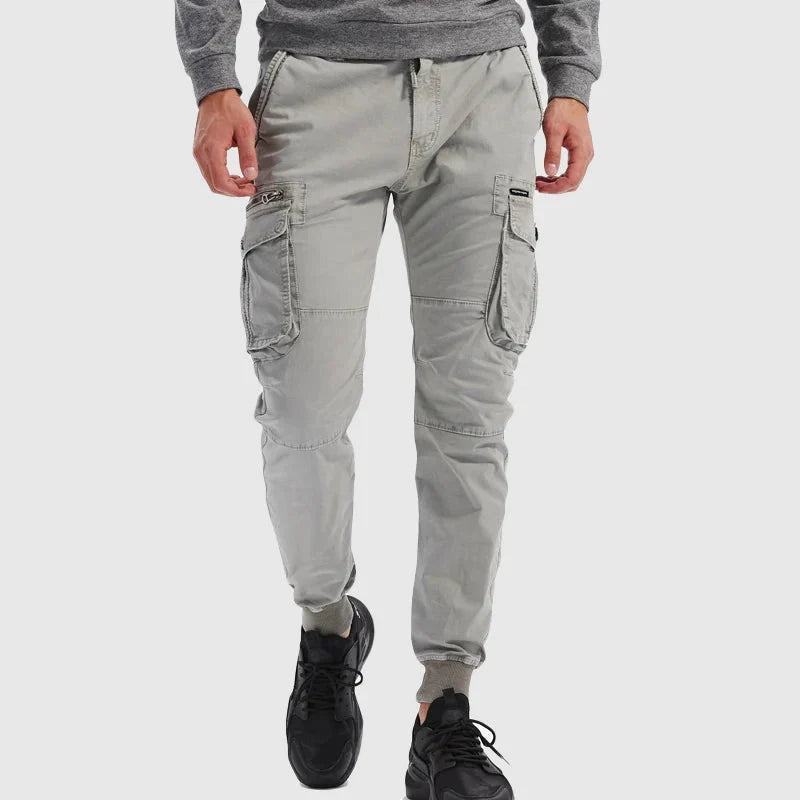 Men's Multi-Pocket Cargo Jogger Trousers