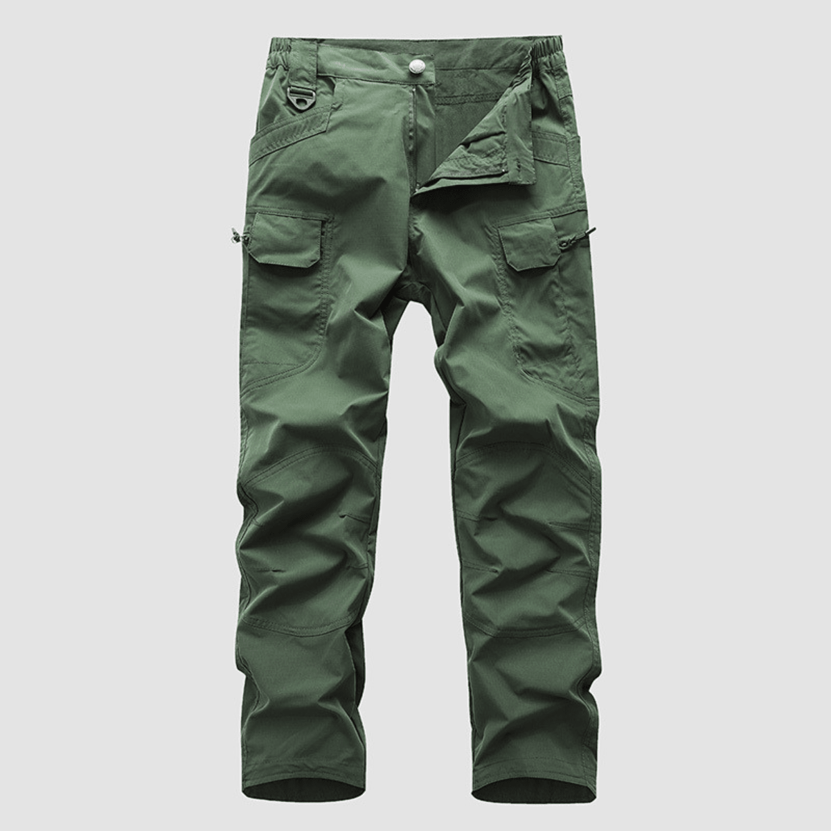 Men's Tactical Cargo Trousers with Zip Pockets