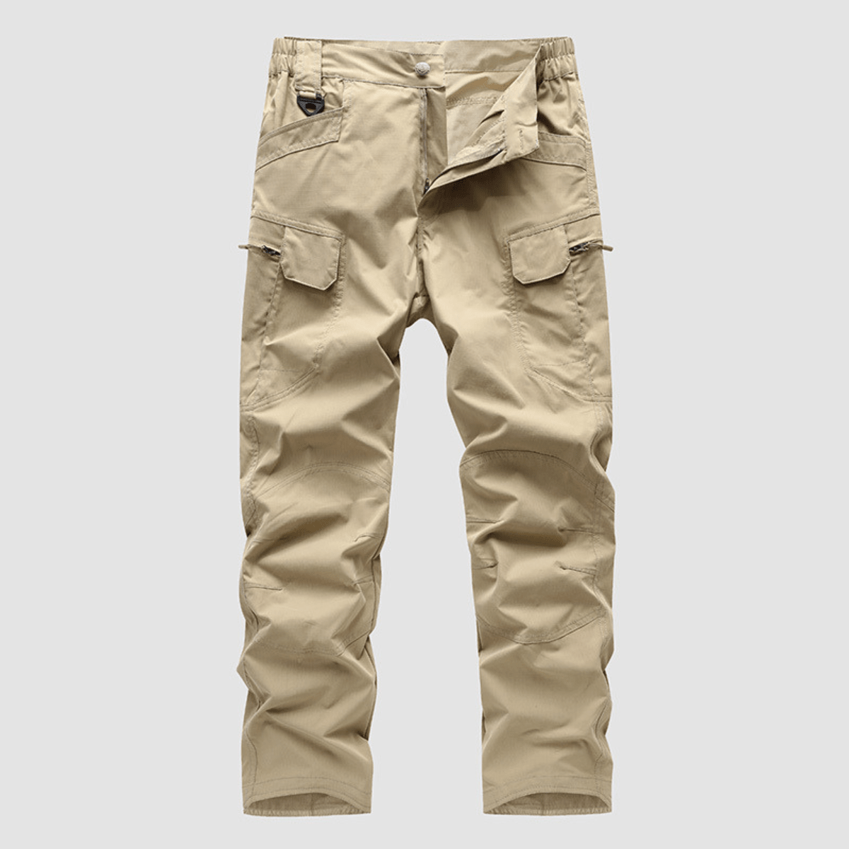 Men's Tactical Cargo Trousers with Zip Pockets