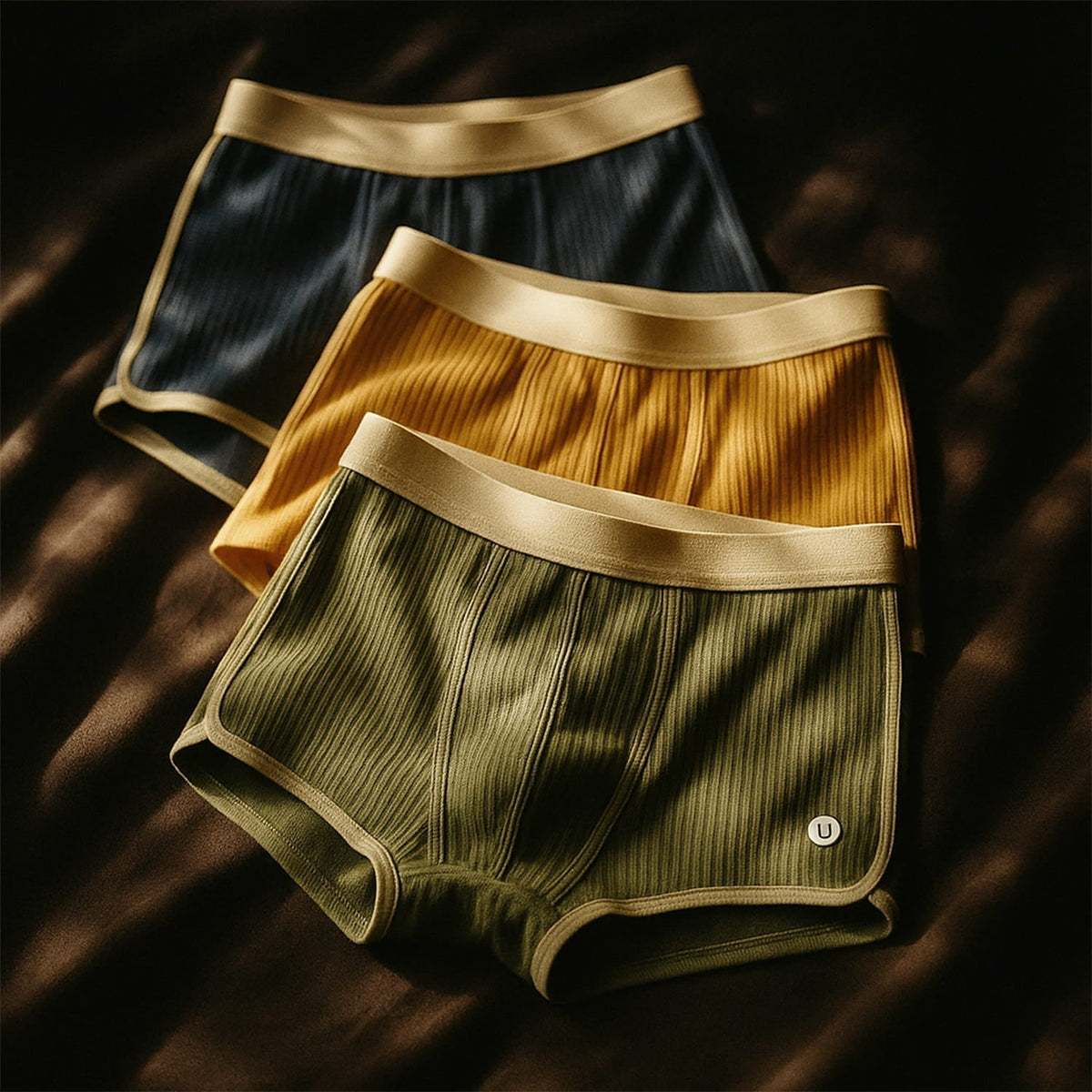 Men's Ribbed Boxer Briefs Multipack