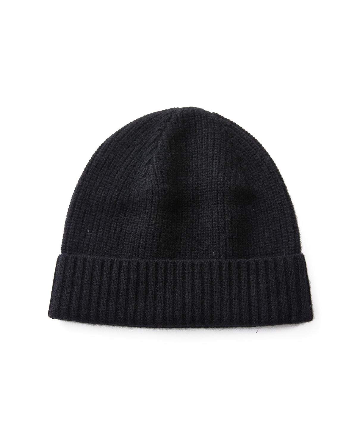 Men's Ribbed Knit Turn-Up Beanie