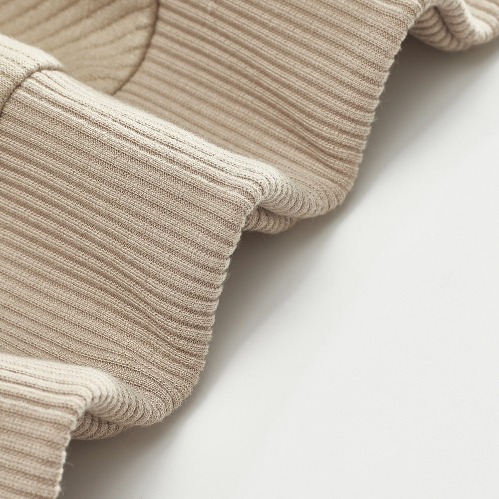 Men's Half-Zip Jacquard Knit Polo Jumper