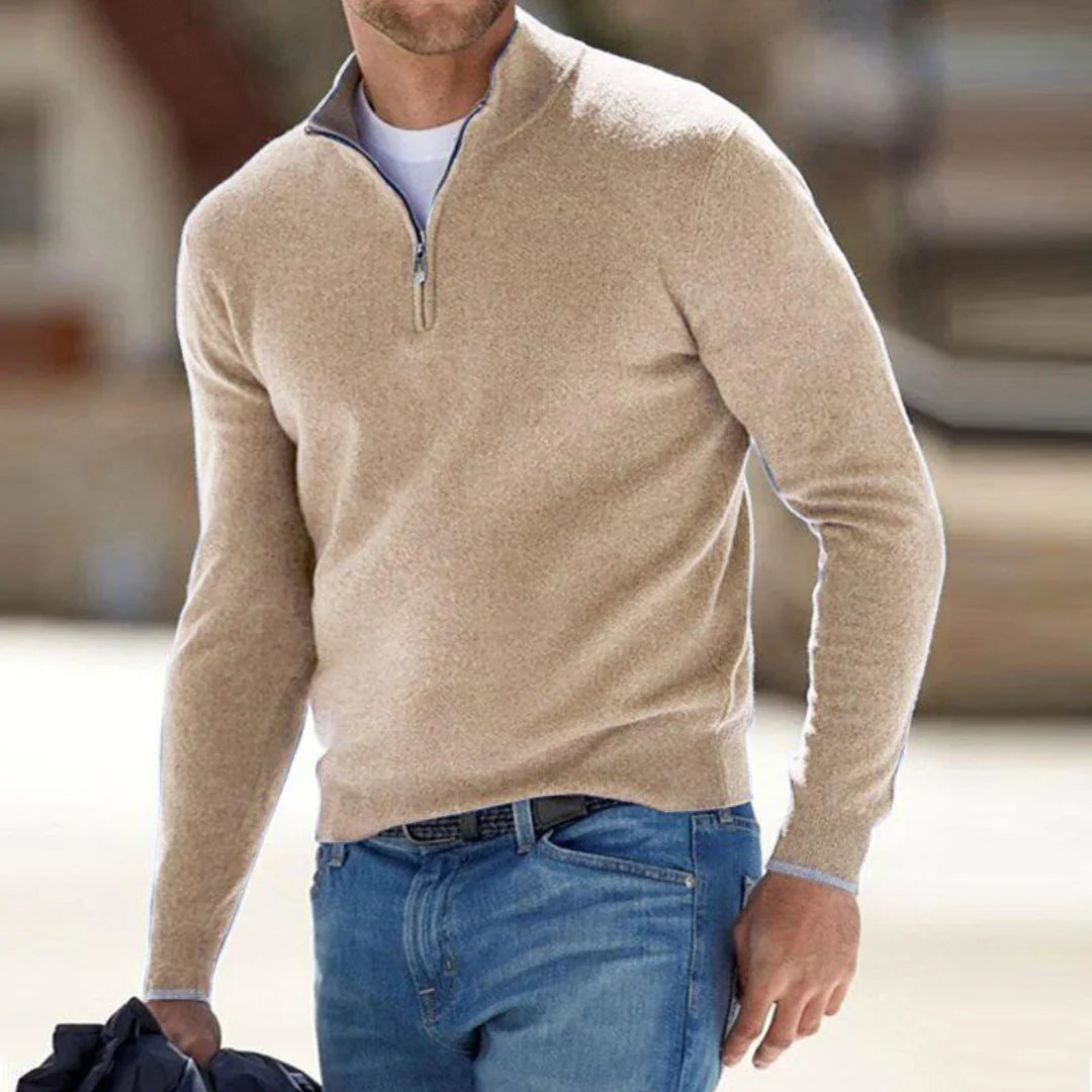 Men's Everyday Half-Zip Knit Jumper