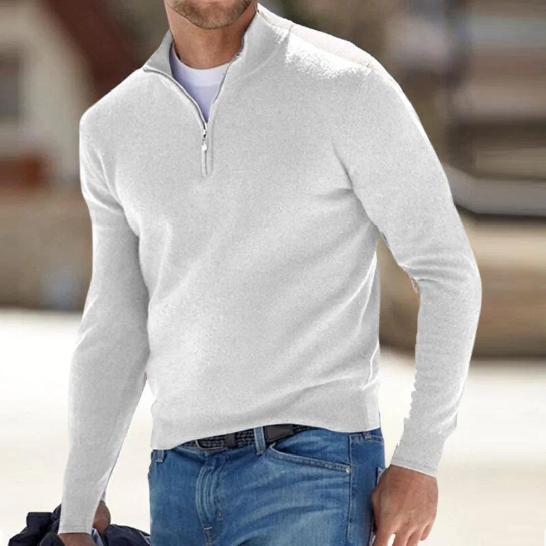 Men's Everyday Half-Zip Knit Jumper