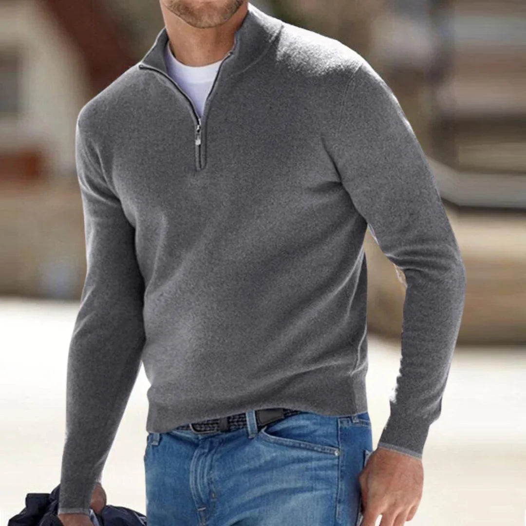 Men's Everyday Half-Zip Knit Jumper