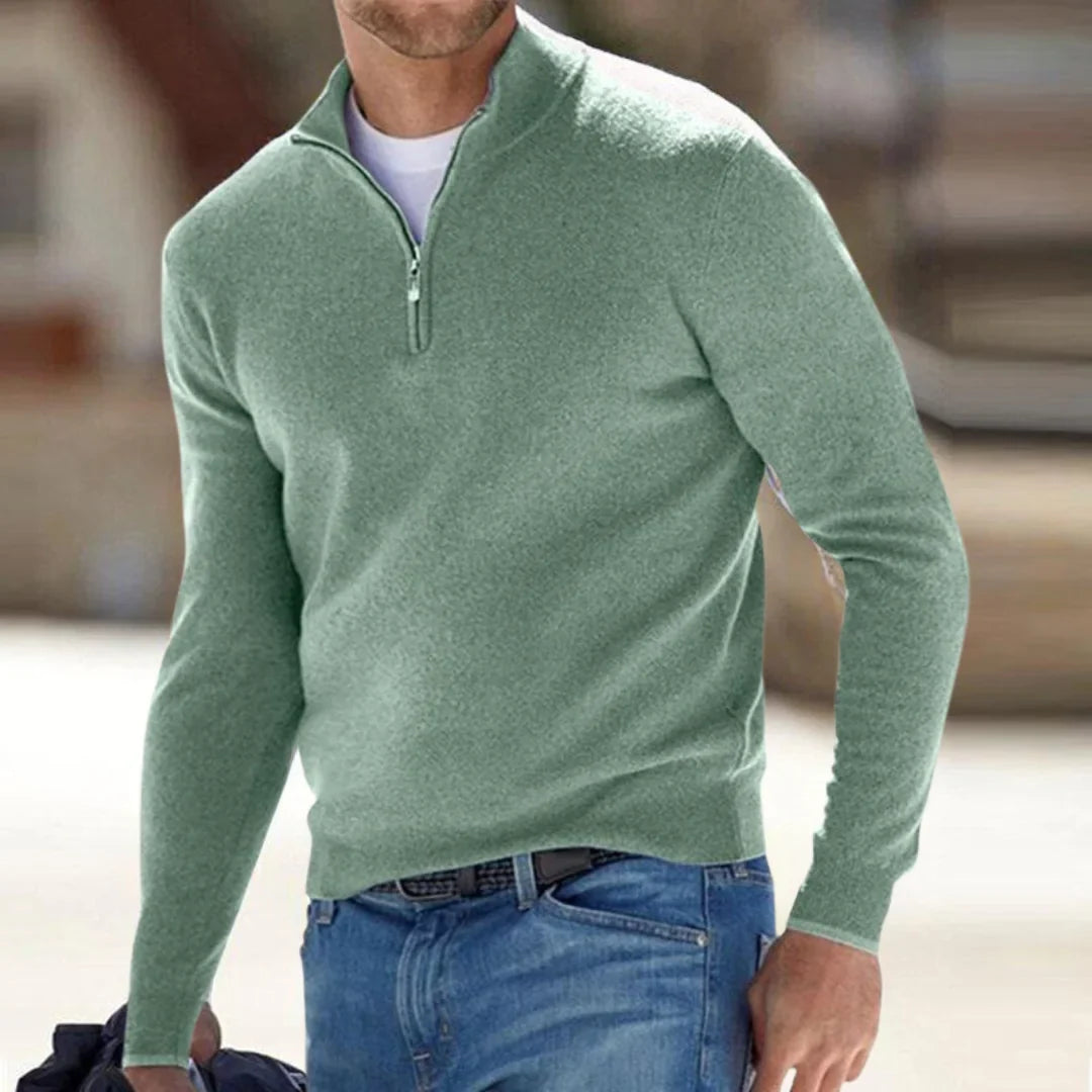 Men's Everyday Half-Zip Knit Jumper