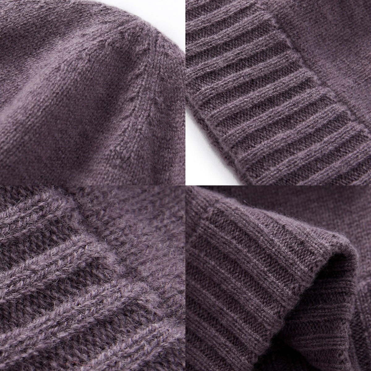 Men's Fine Knit Beanie Hat with Ribbed Cuff