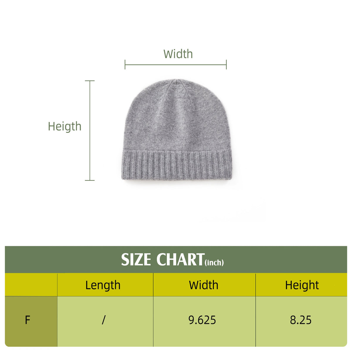 Men's Fine Knit Beanie Hat with Ribbed Cuff