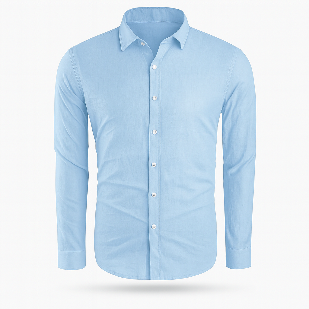 Men's Lightweight Long Sleeve Casual Shirt