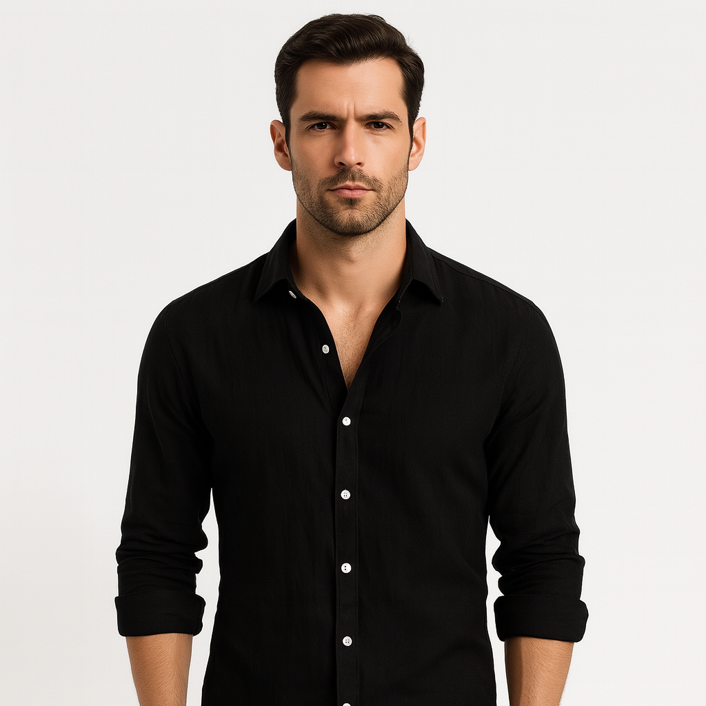 Men's Lightweight Long Sleeve Casual Shirt