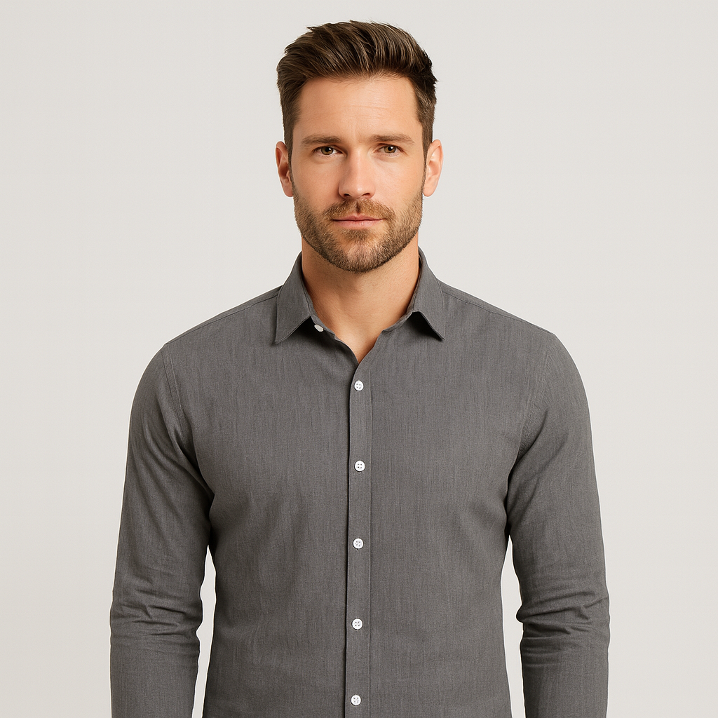 Men's Lightweight Long Sleeve Casual Shirt
