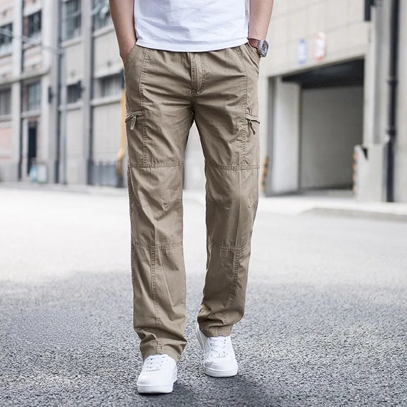 Men's Multi-Pocket Cargo Combat Trousers