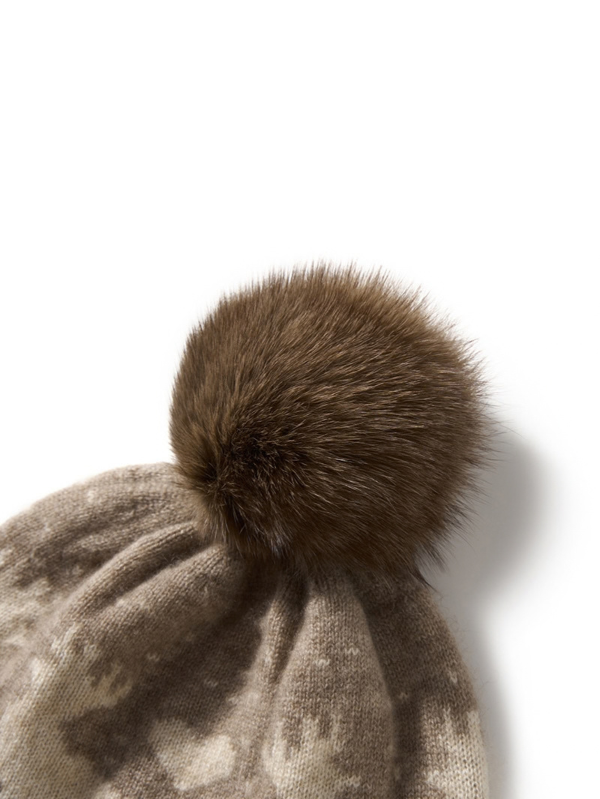 Men's Christmas Reindeer Pom Beanie