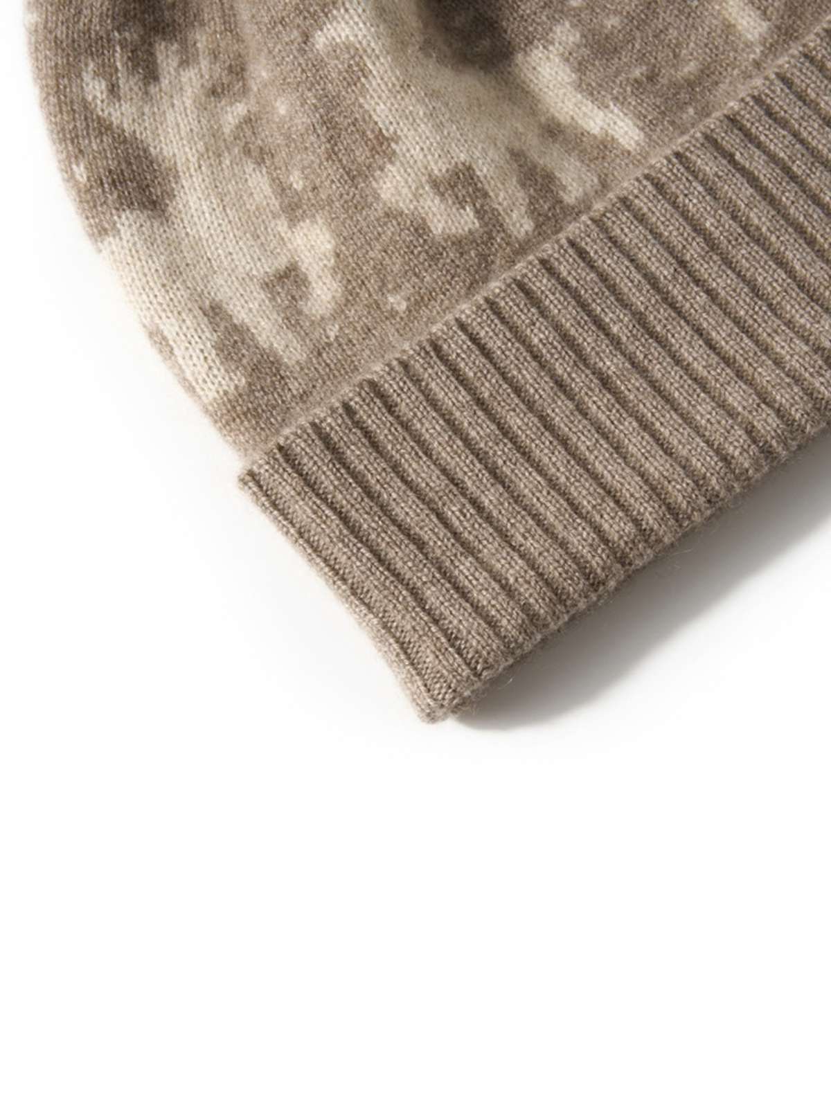 Men's Christmas Reindeer Pom Beanie