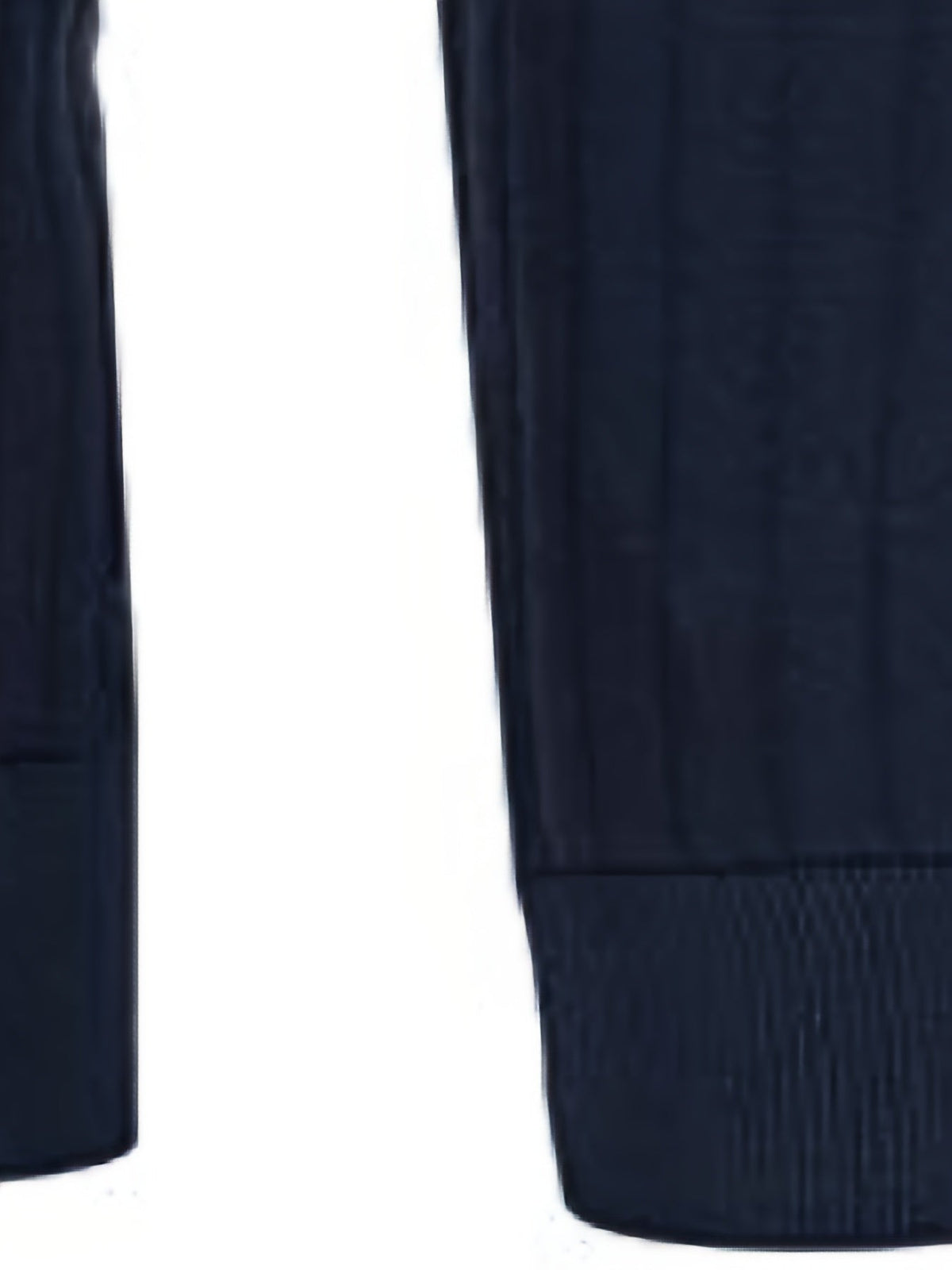Men's Ribbed Quarter-Zip Jumper in Navy