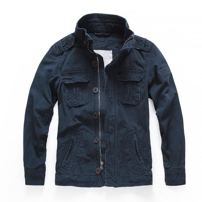 Men's Short Camo Military Jacket